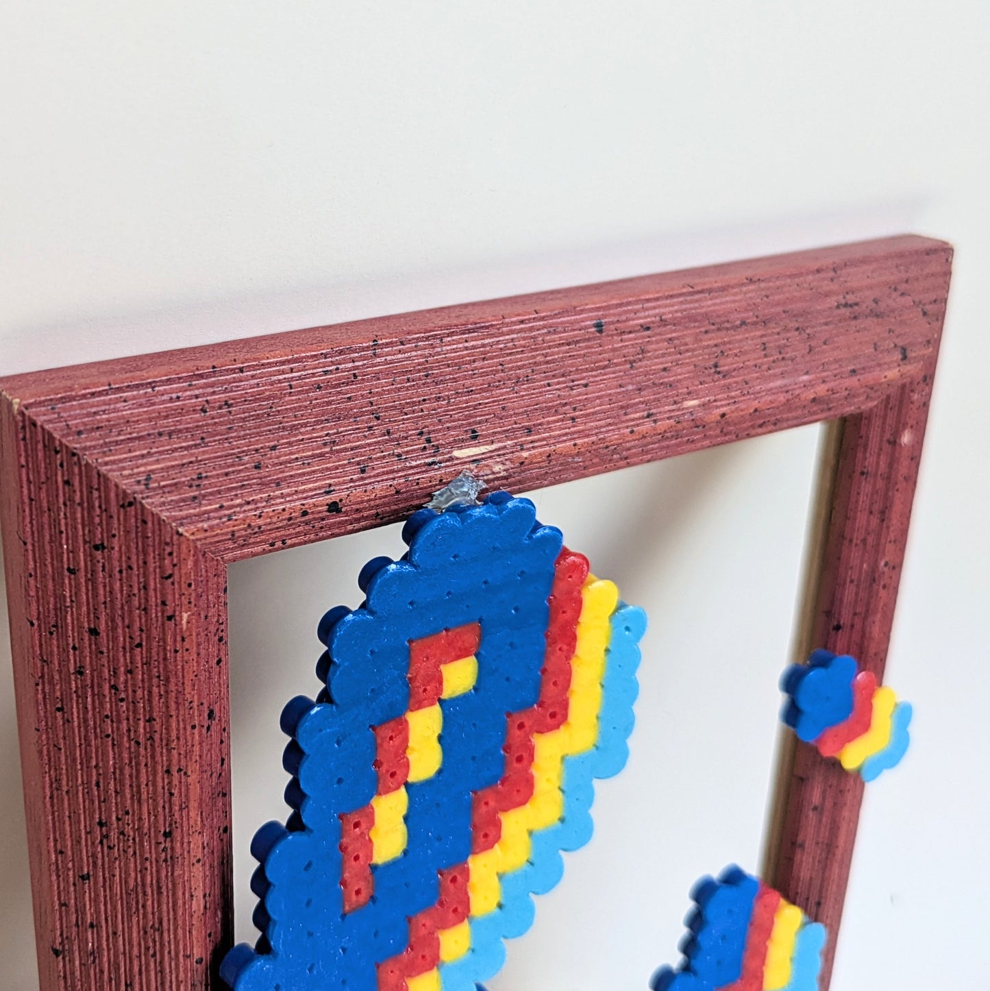 Pixel Hi gerahmt, DIN A6