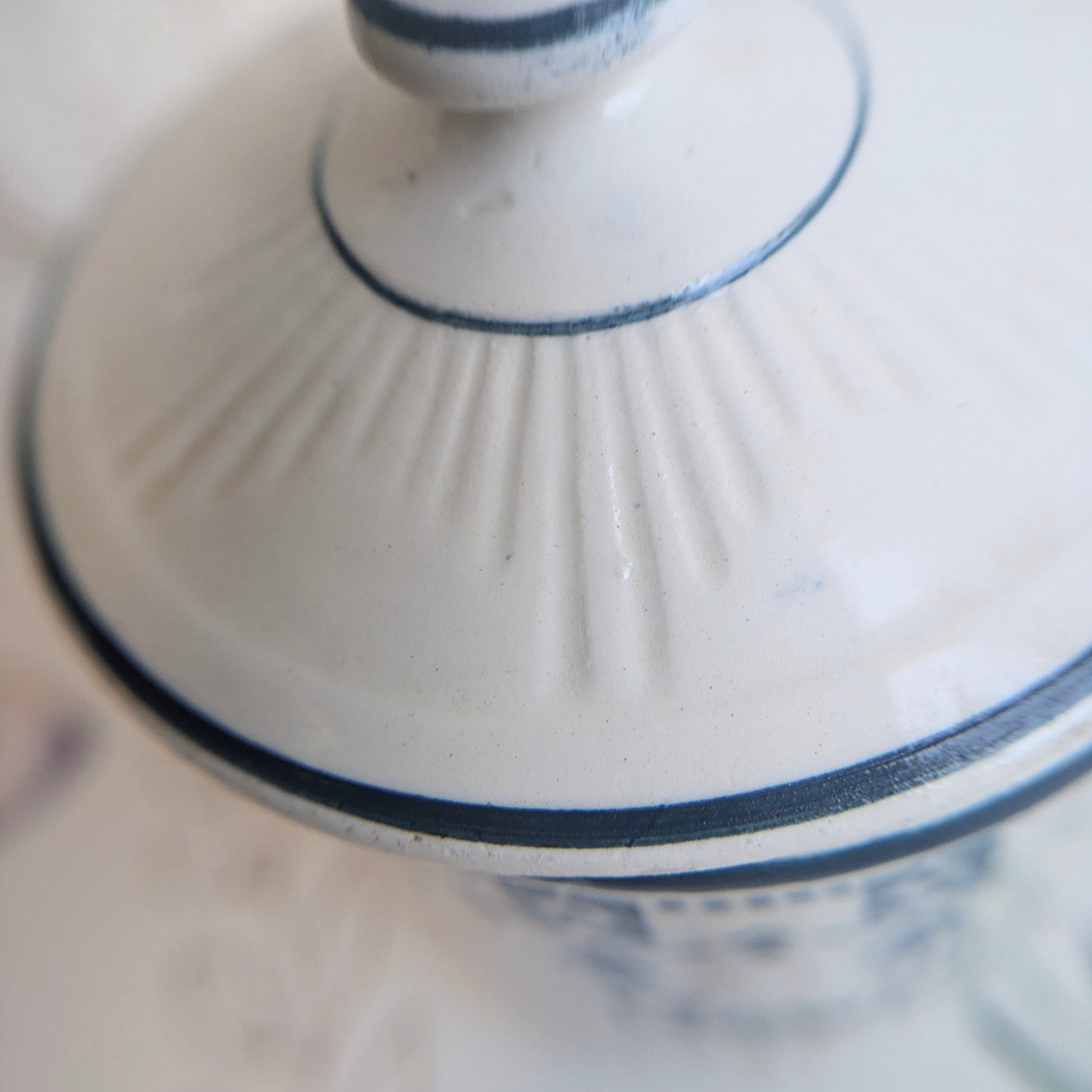 Art Deco spice jars set of 3