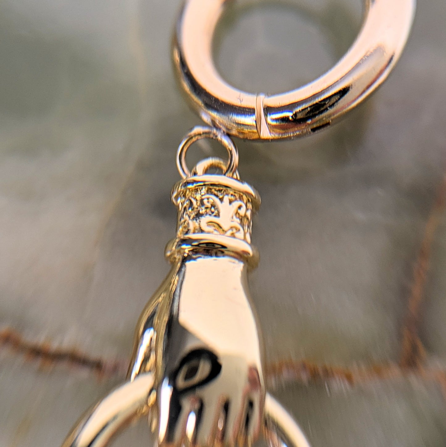 Boucles d'oreilles Coeur Main Fleur
