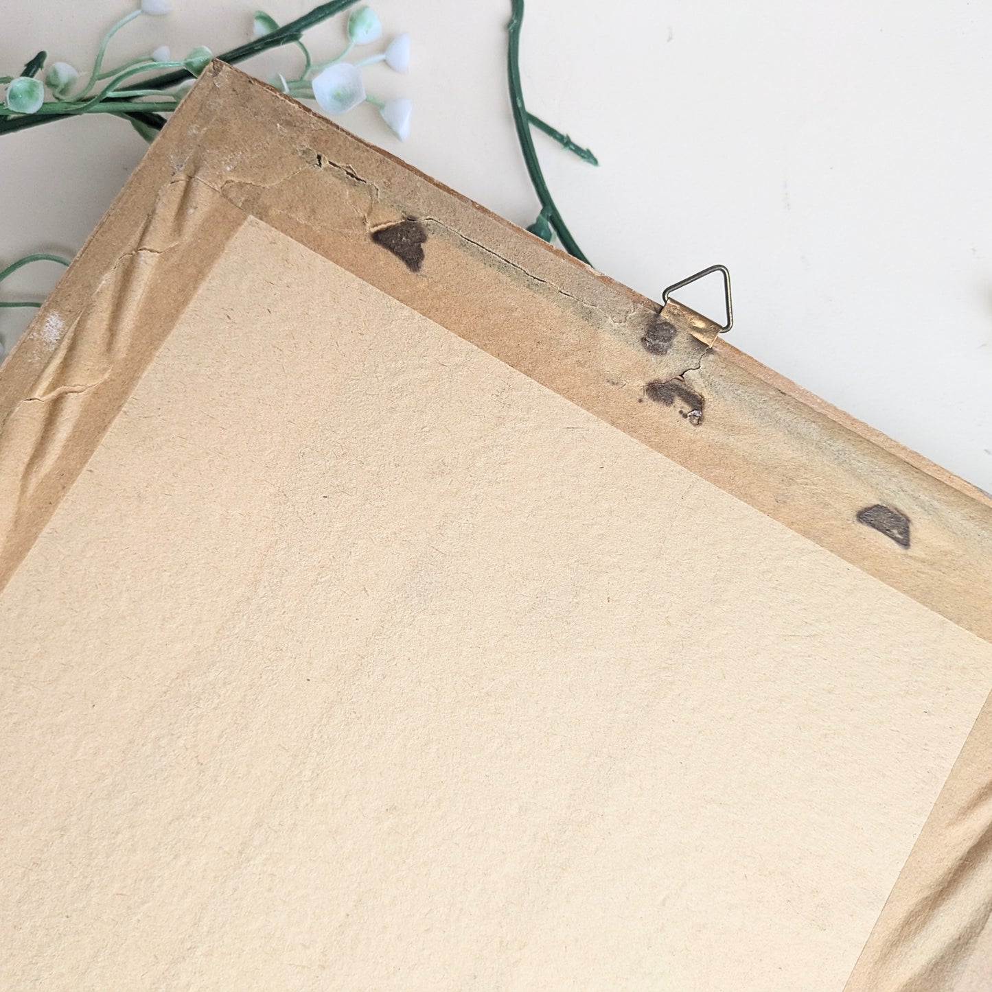 Tableau oriental en placage de bois