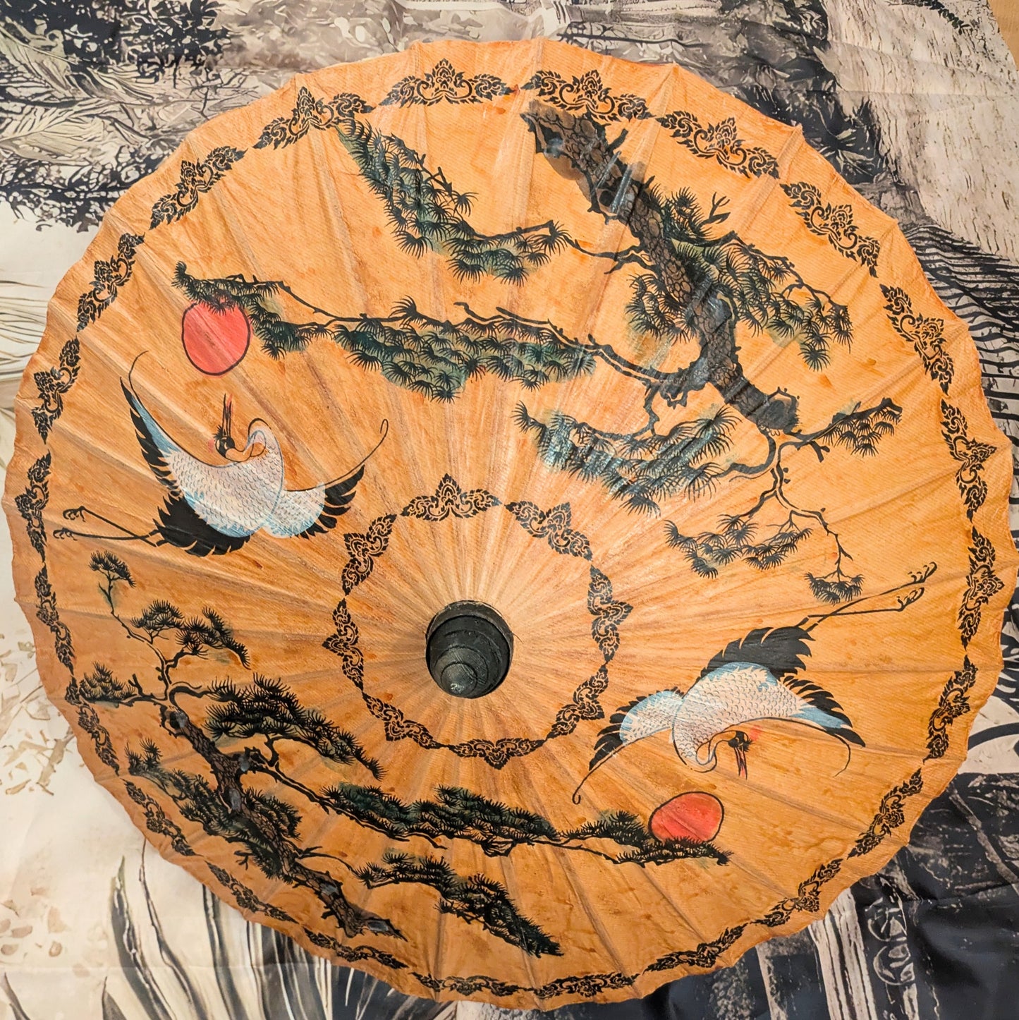Japanese paper parasol