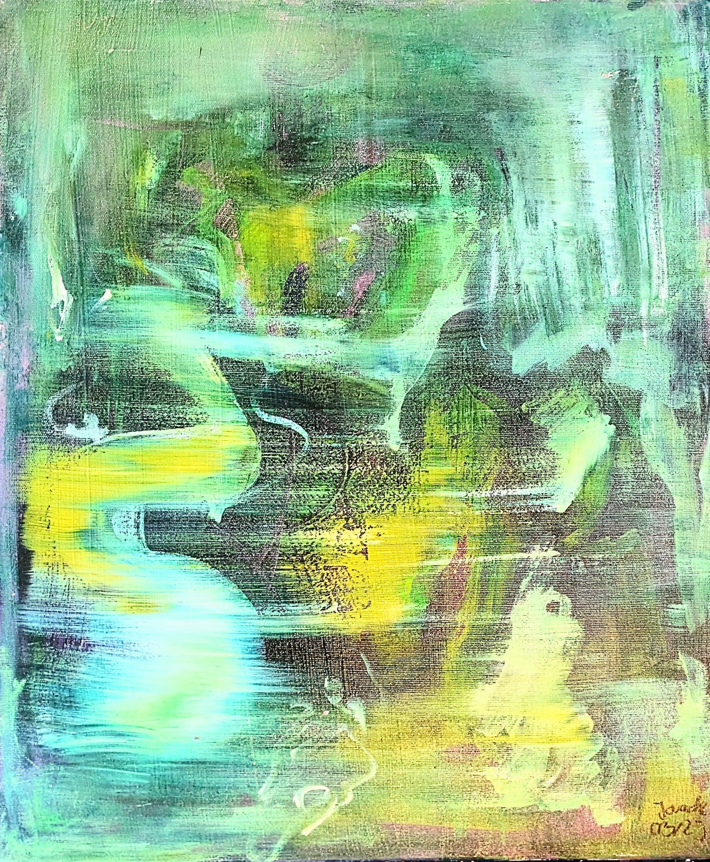 Gemälde "Jungle", 60 x 50