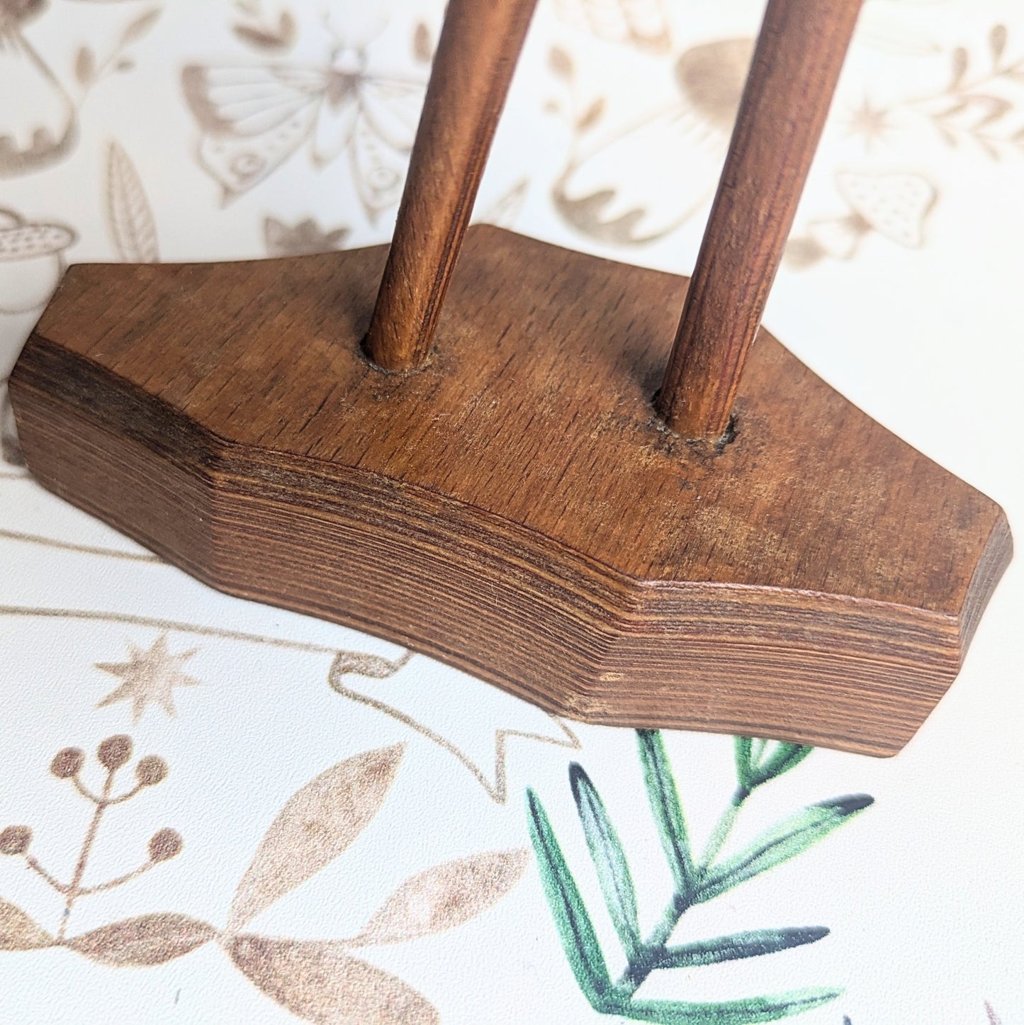 wooden crane