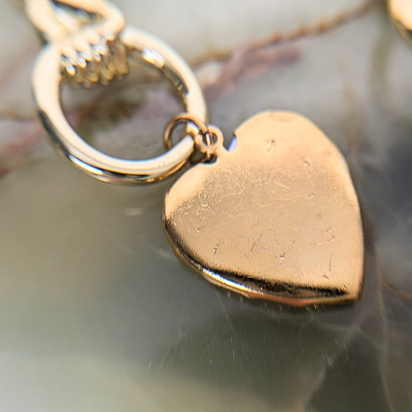 Boucles d'oreilles Coeur Main Fleur