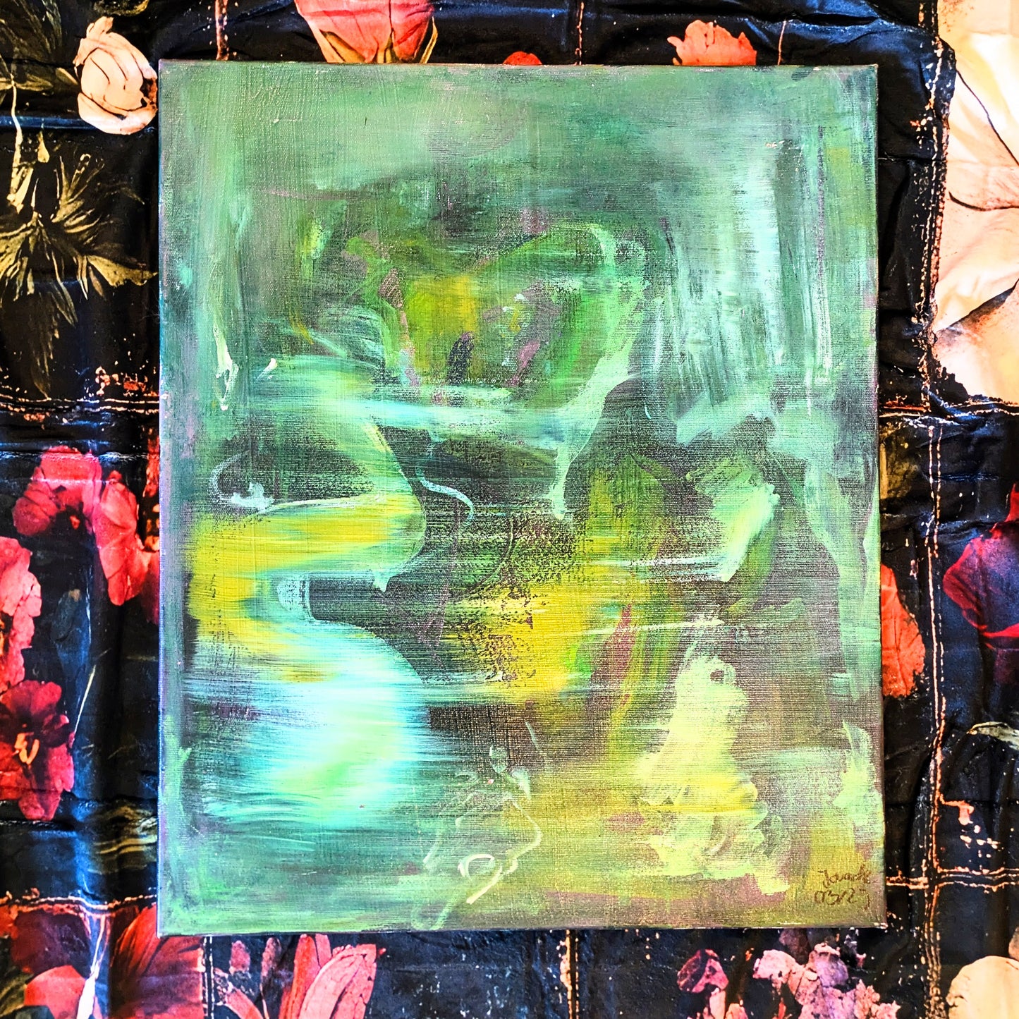 Gemälde "Jungle", 60 x 50