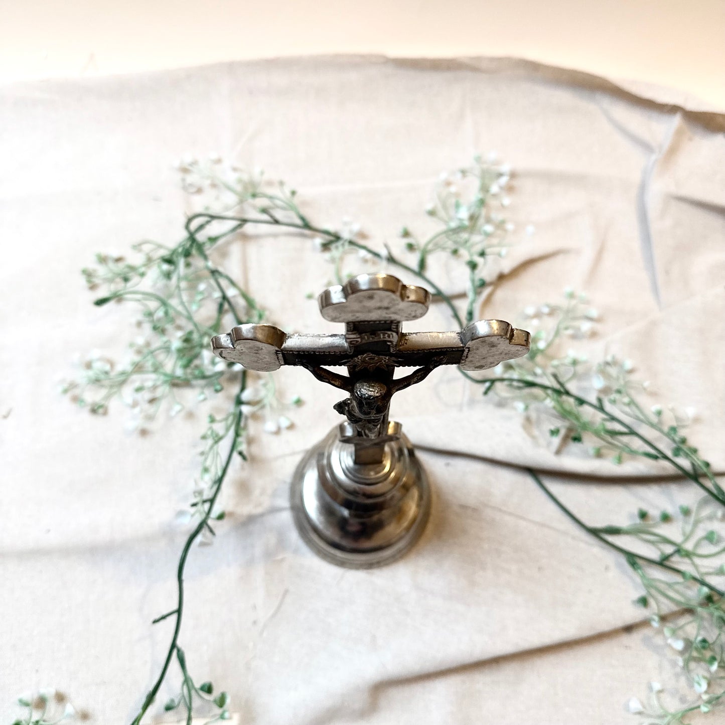 Kreuz Holz Metall antik