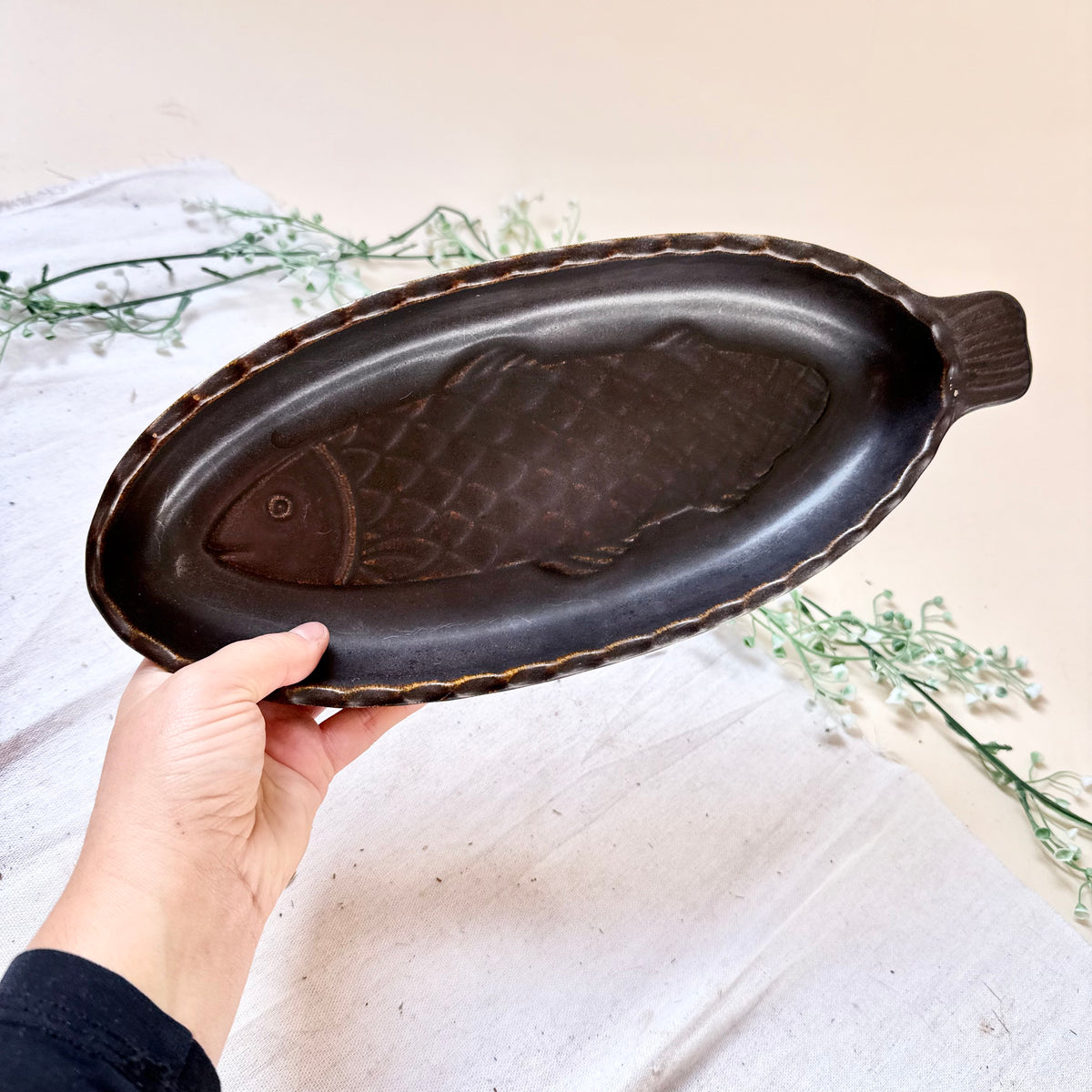 Fisch Backform Keramik