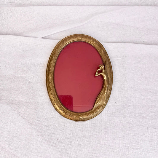 Bilderrahmen Messing Frau