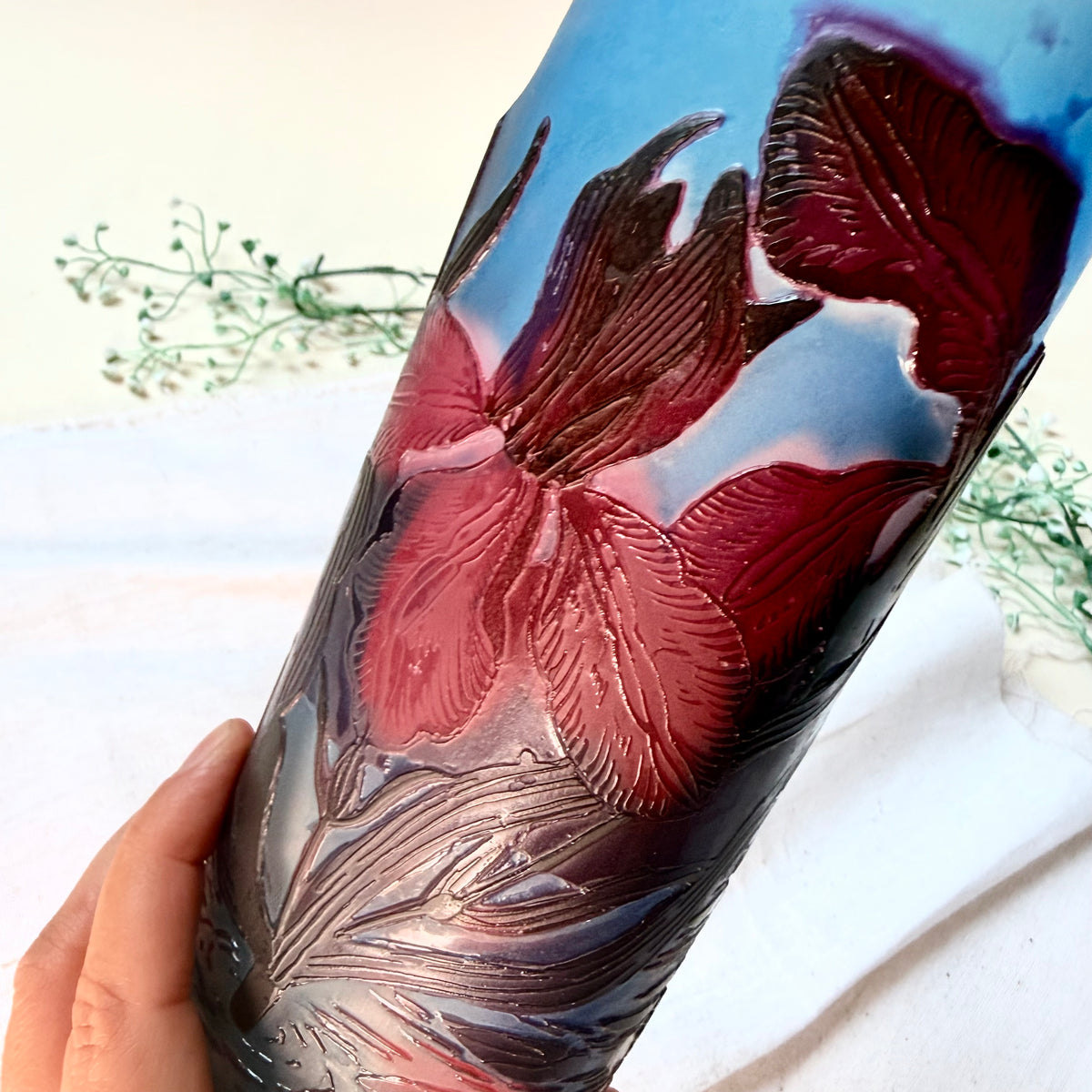 Tip Gallé Vase