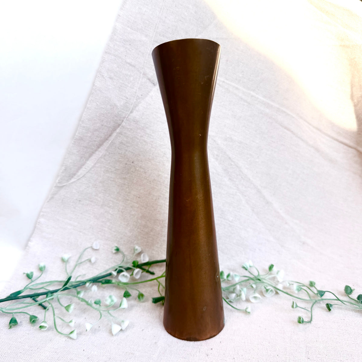 Kupfer Vase Teak
