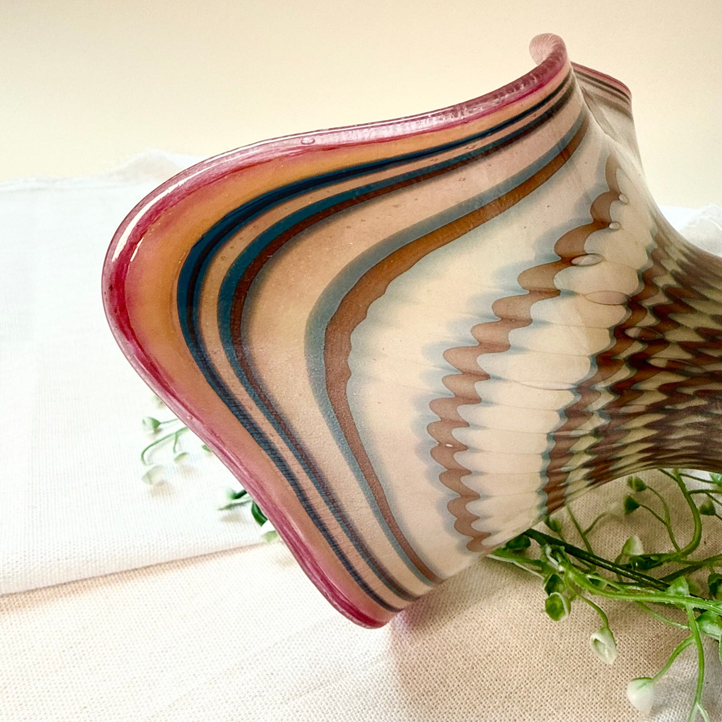 Vase Poschinger Pfauenauge pink