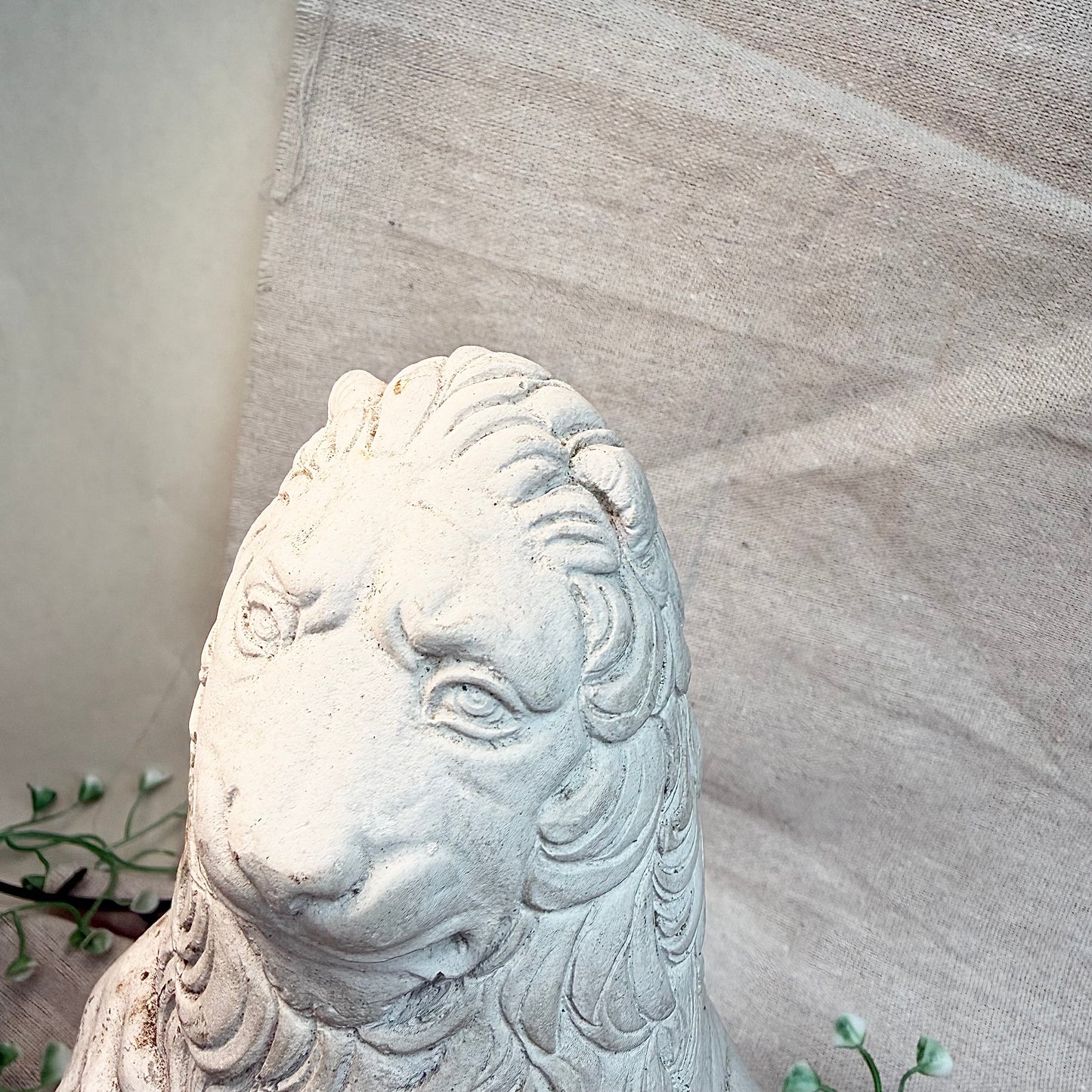 Beton Löwe Skulptur