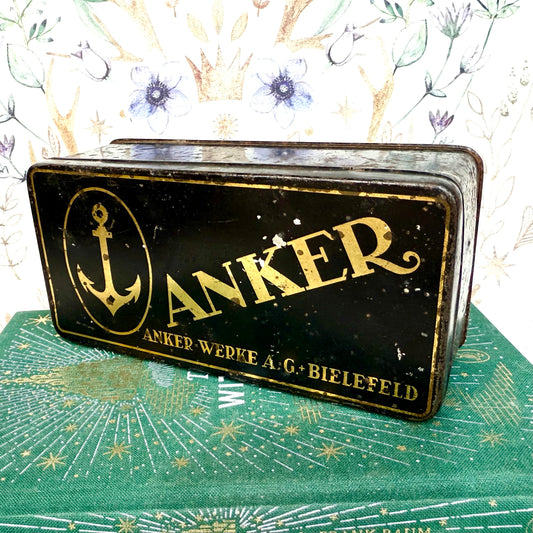 Blechdose Anker