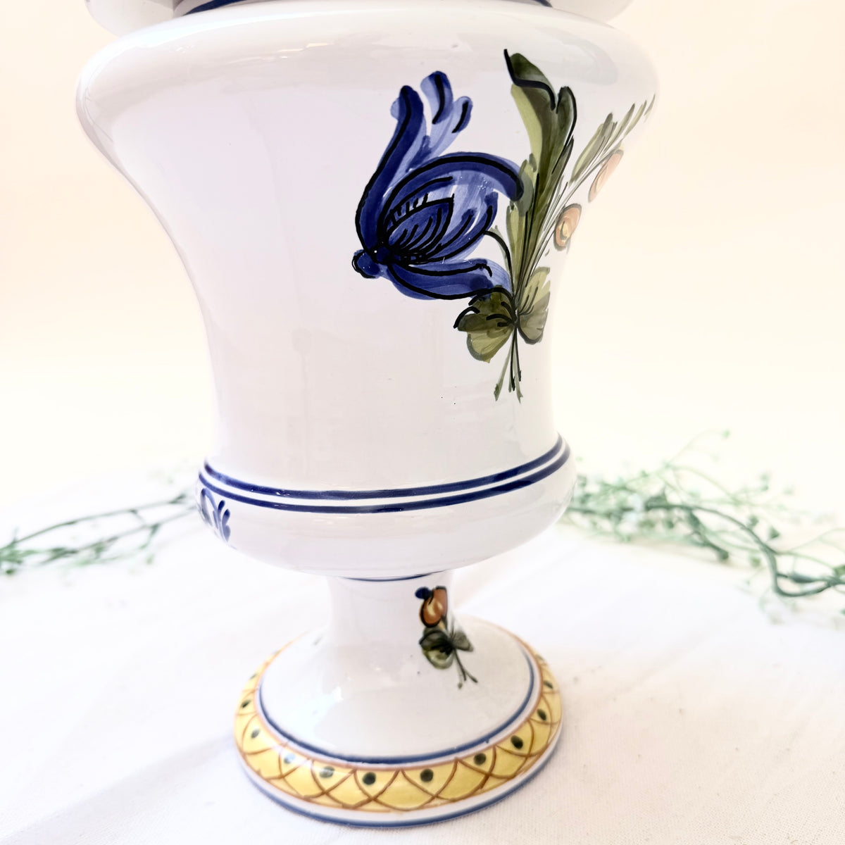 Deckelvase Italien