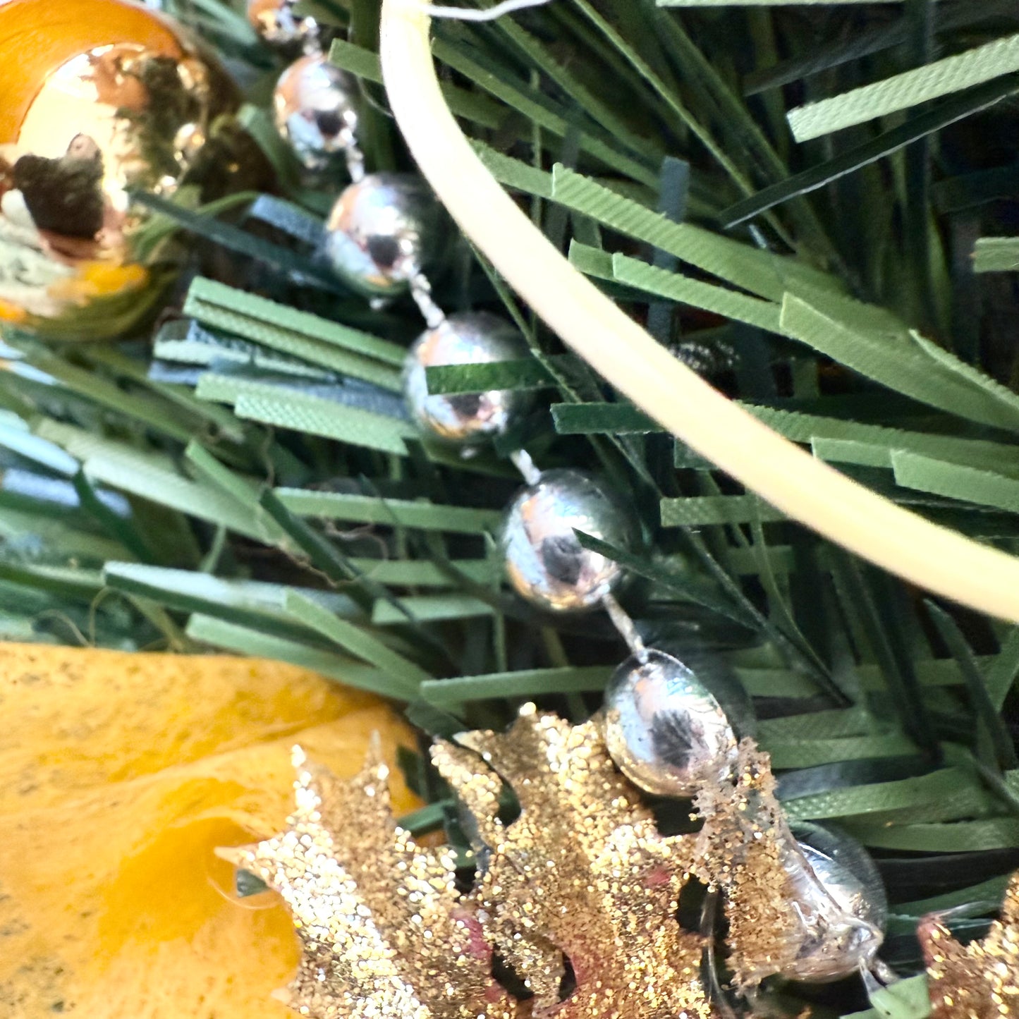 Weihnachtsbaum orange