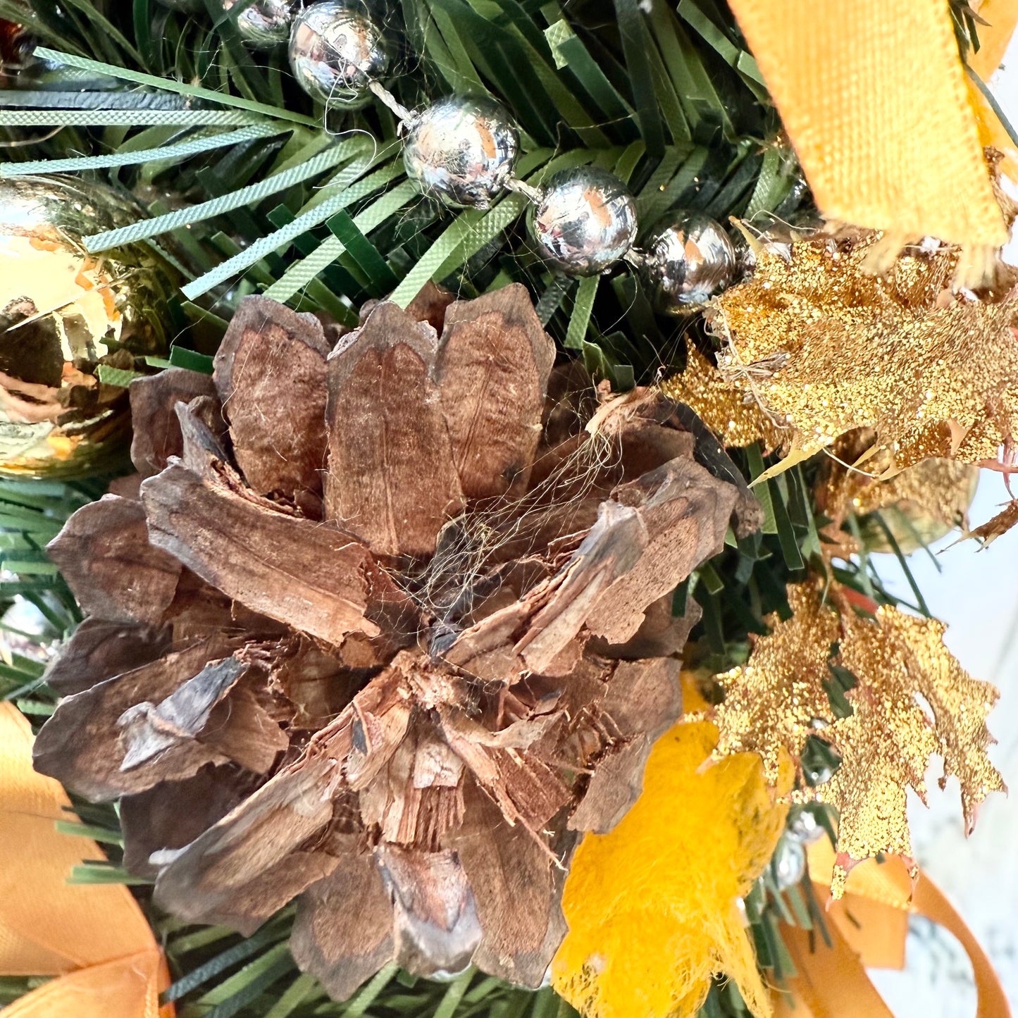 Weihnachtsbaum orange