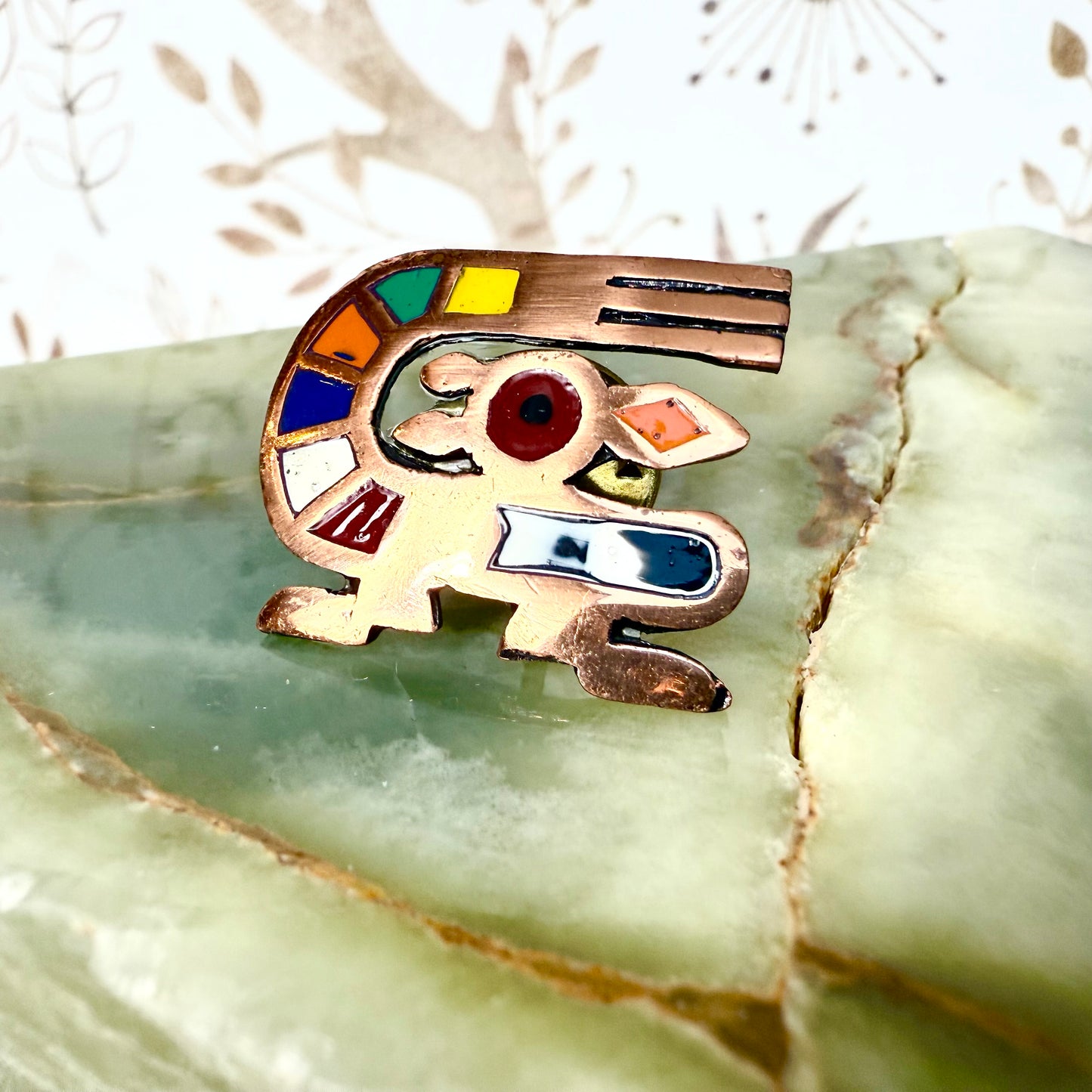 Inka Pin Emaille Peru