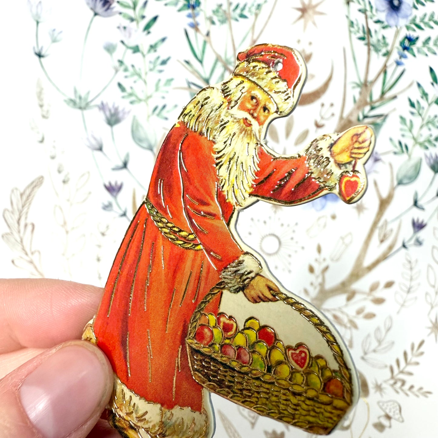 Christbaumschmuck traditionell Pappe