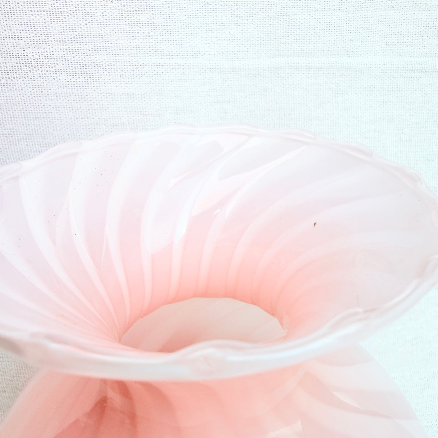 Swirl Bonbon Vase rosa