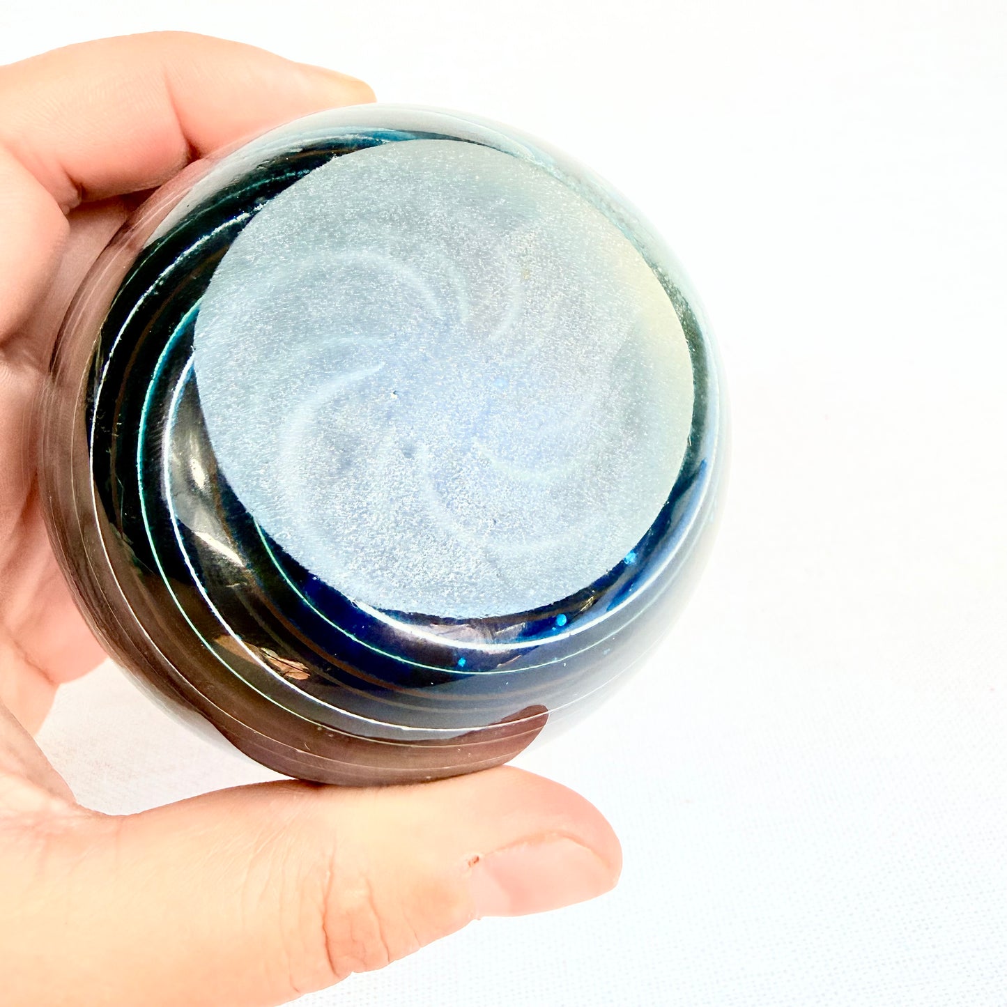 Briefbeschwerer blau
