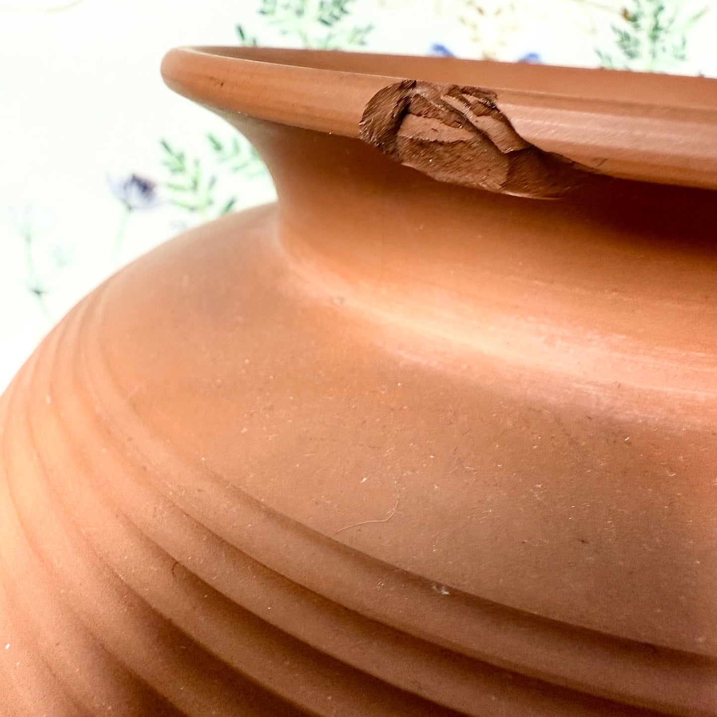Terrakotta Vase groß