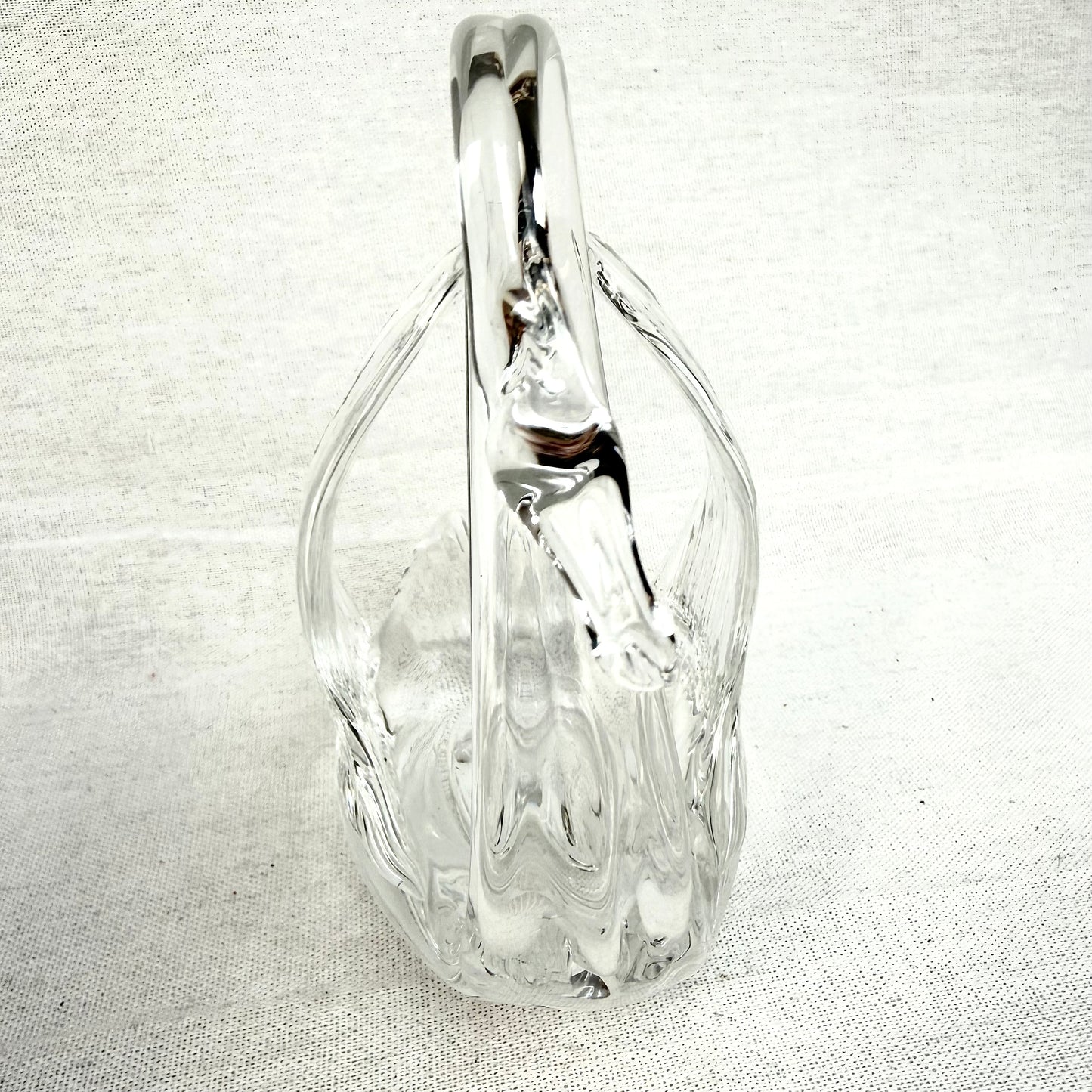 Schwan Glasschale