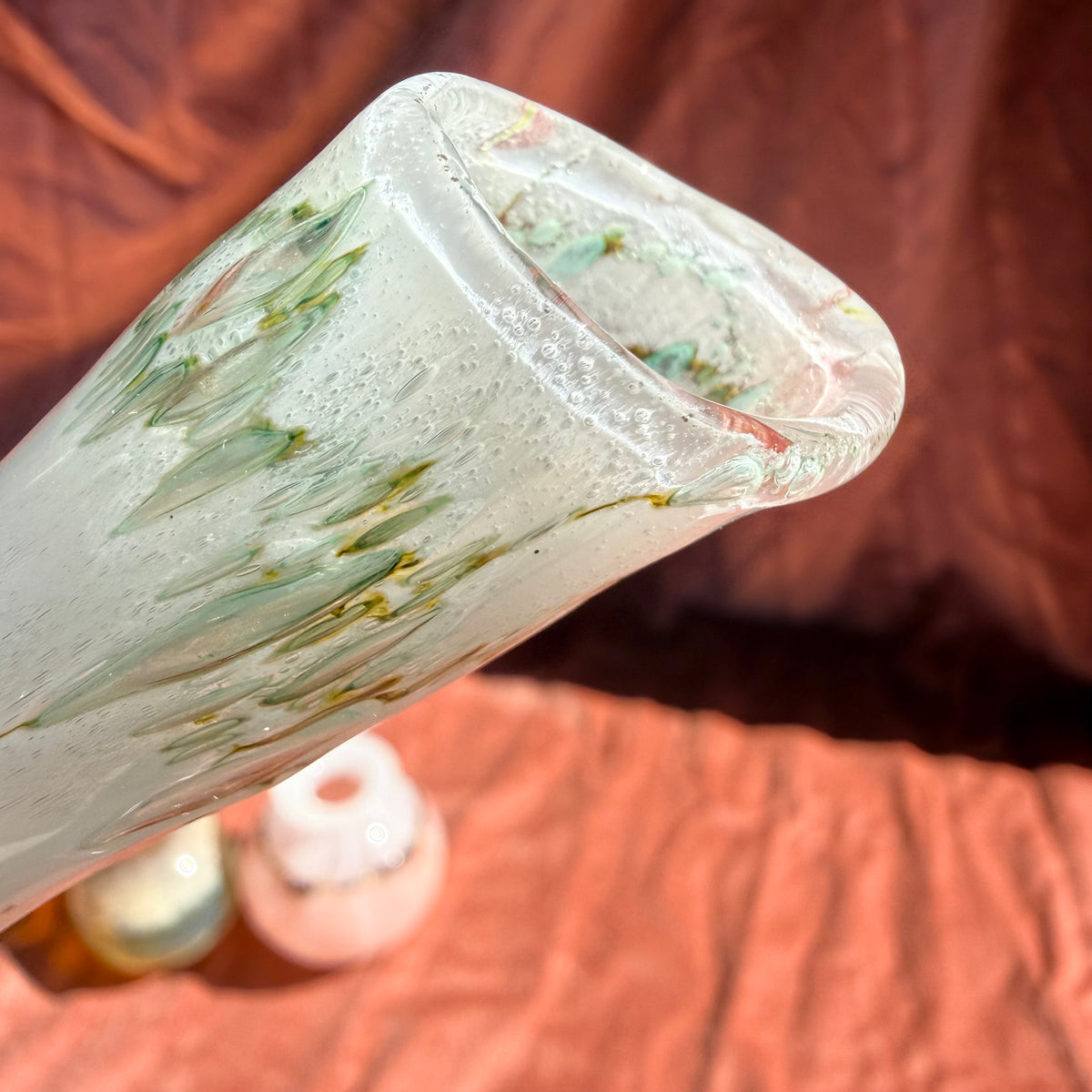 Glas Konvolut Feuerglasur