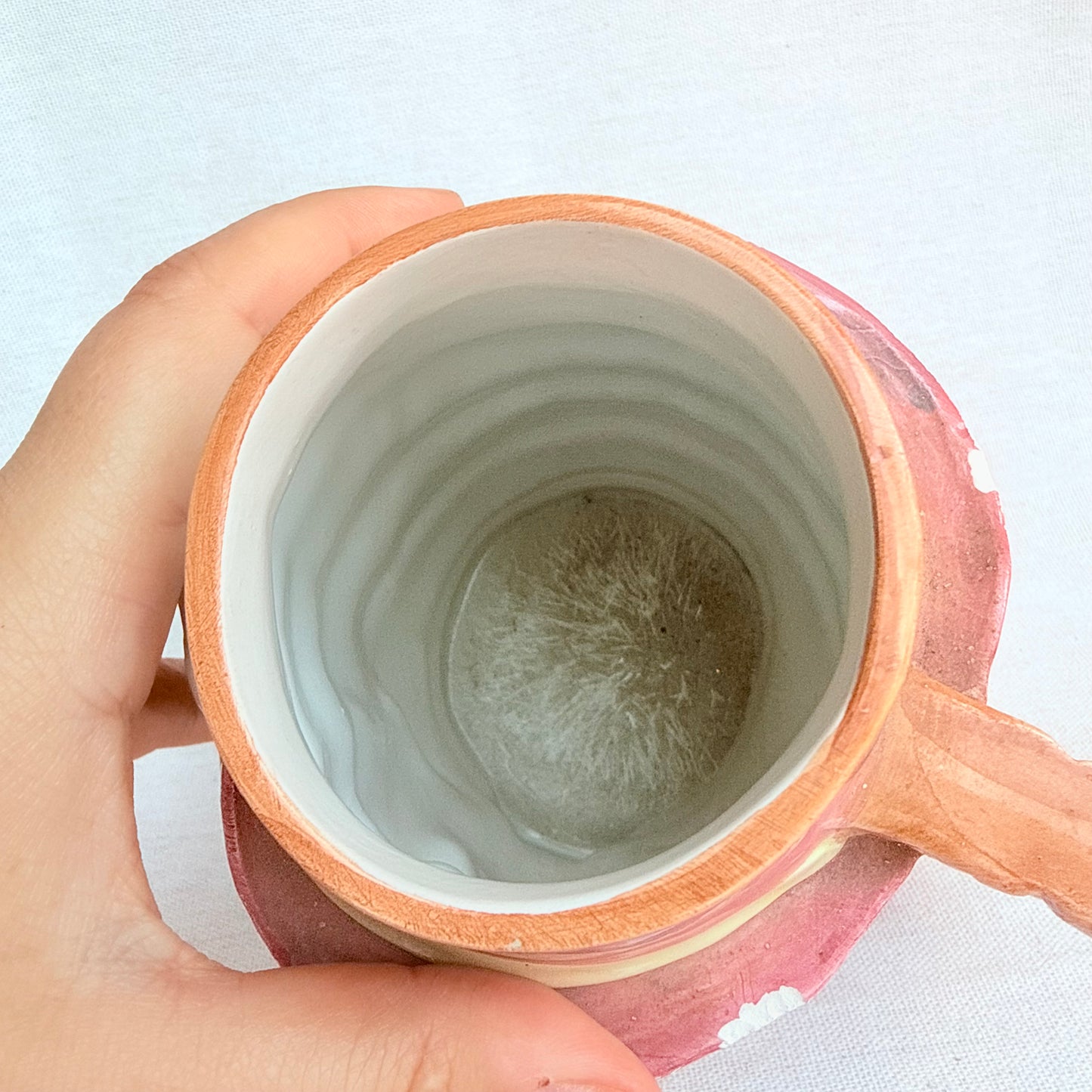 Tasse Mann mit Hut
