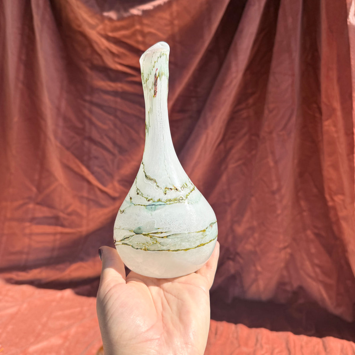 Glas Konvolut Feuerglasur