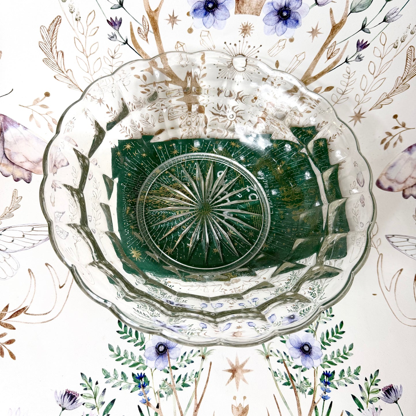 Glasschale Kristallglas