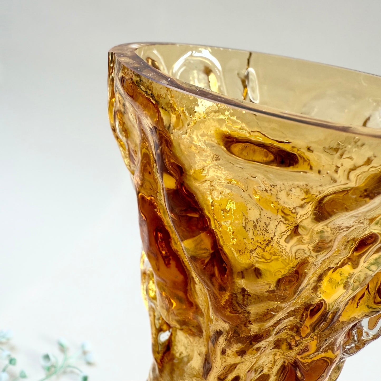 Borkenvase Ingrid Glas