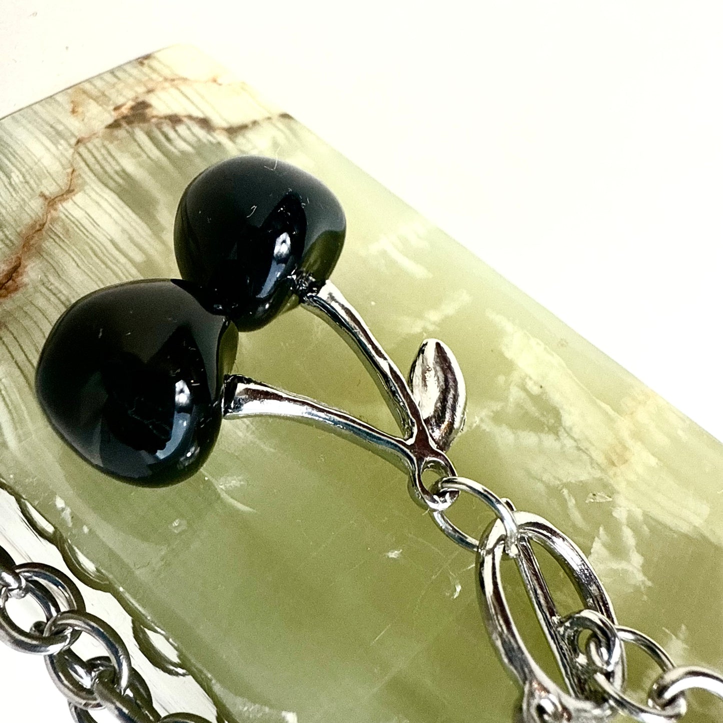 Kette Kirsche silber