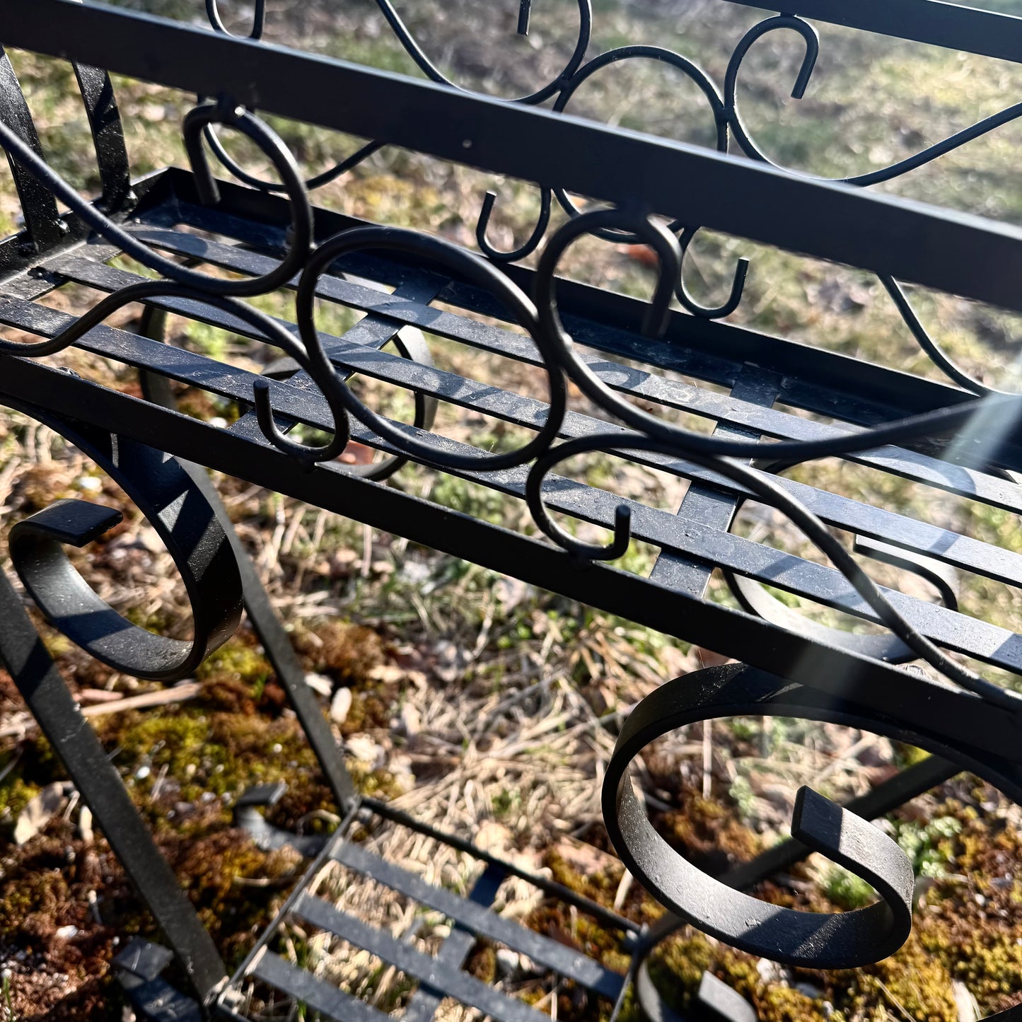 Pflanzregal Metall schwarz