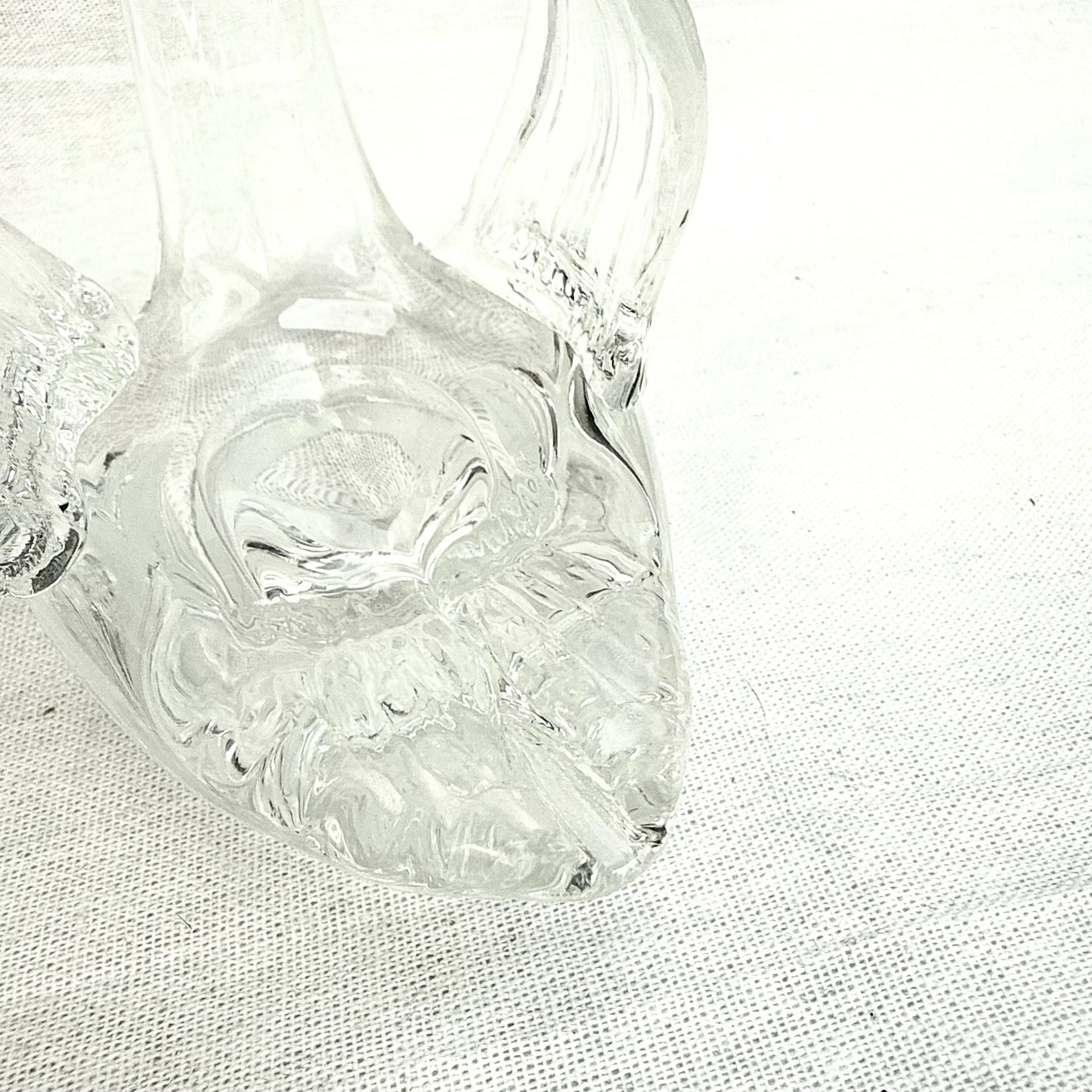 Schwan Glasschale