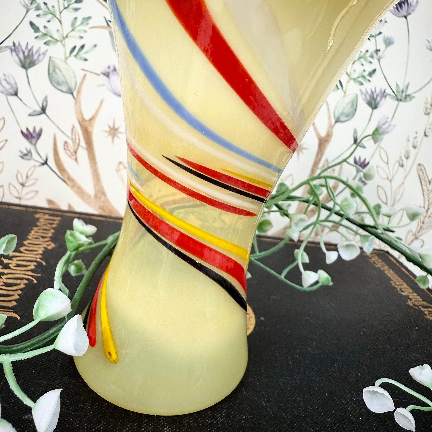 Glasvase Swirl