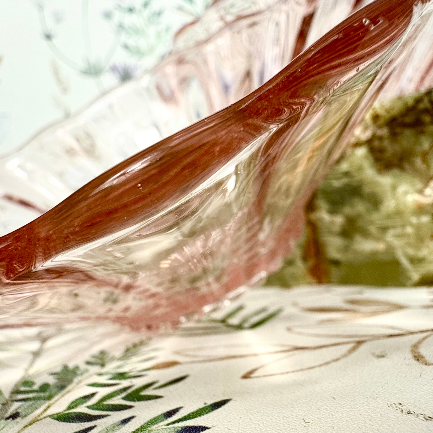 Glasschälchen rosa