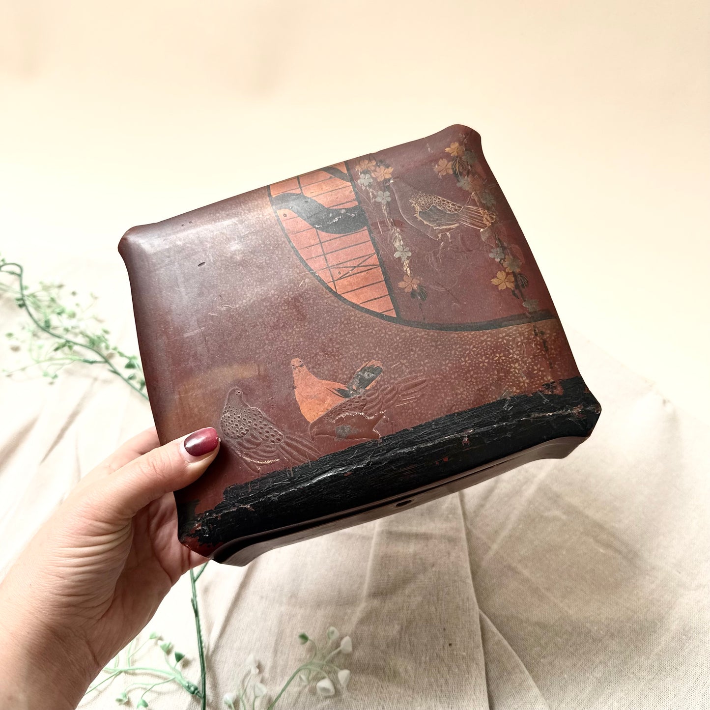 Asiatische Urushi Box