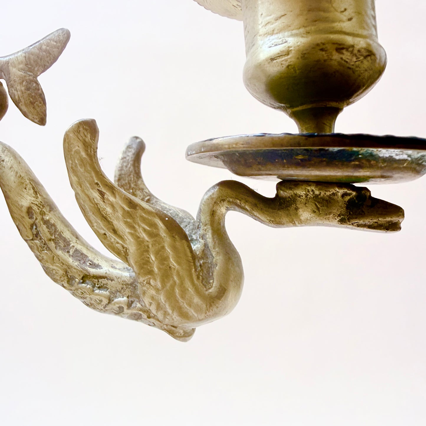 Kerzenständer Schwan