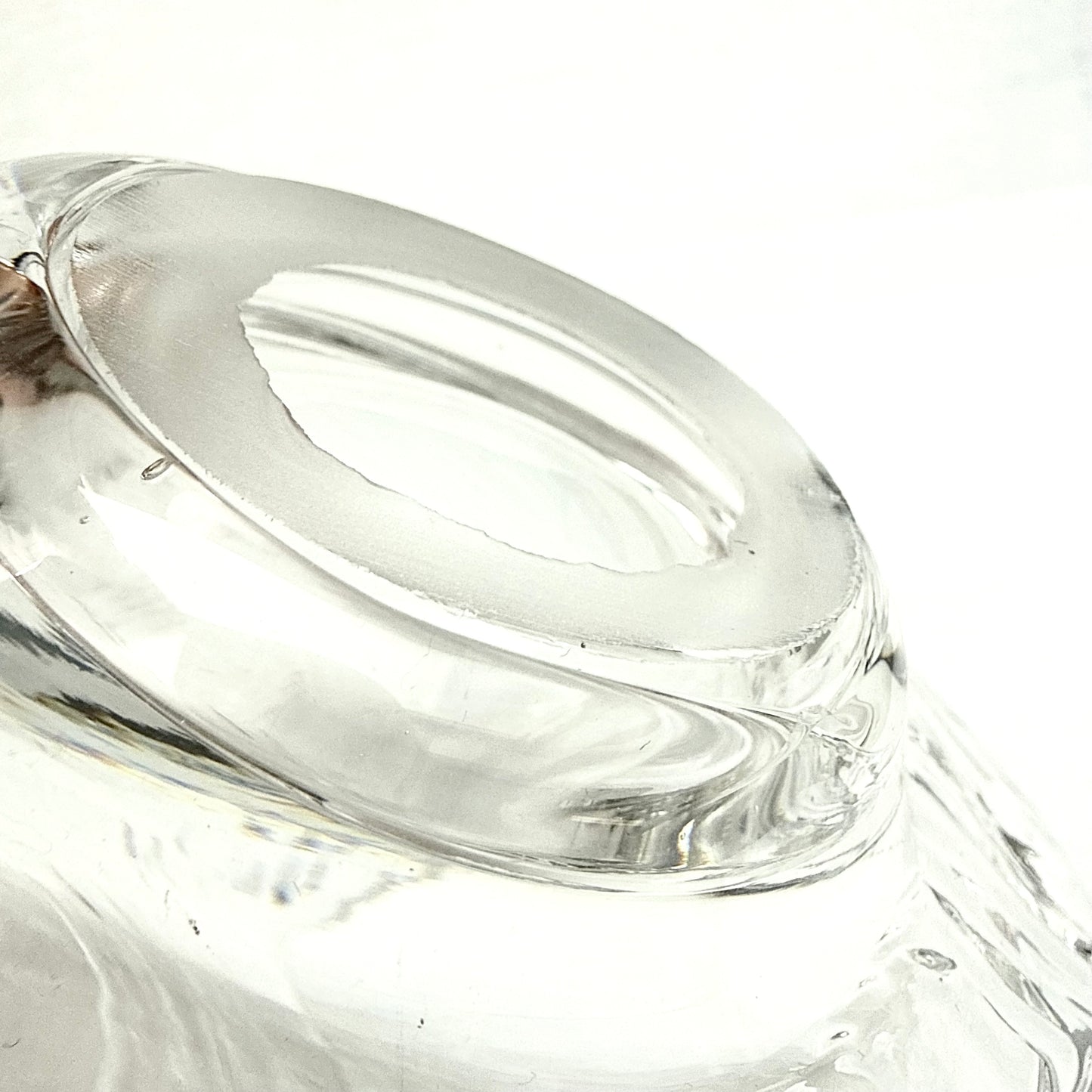 Schwan Glasschale