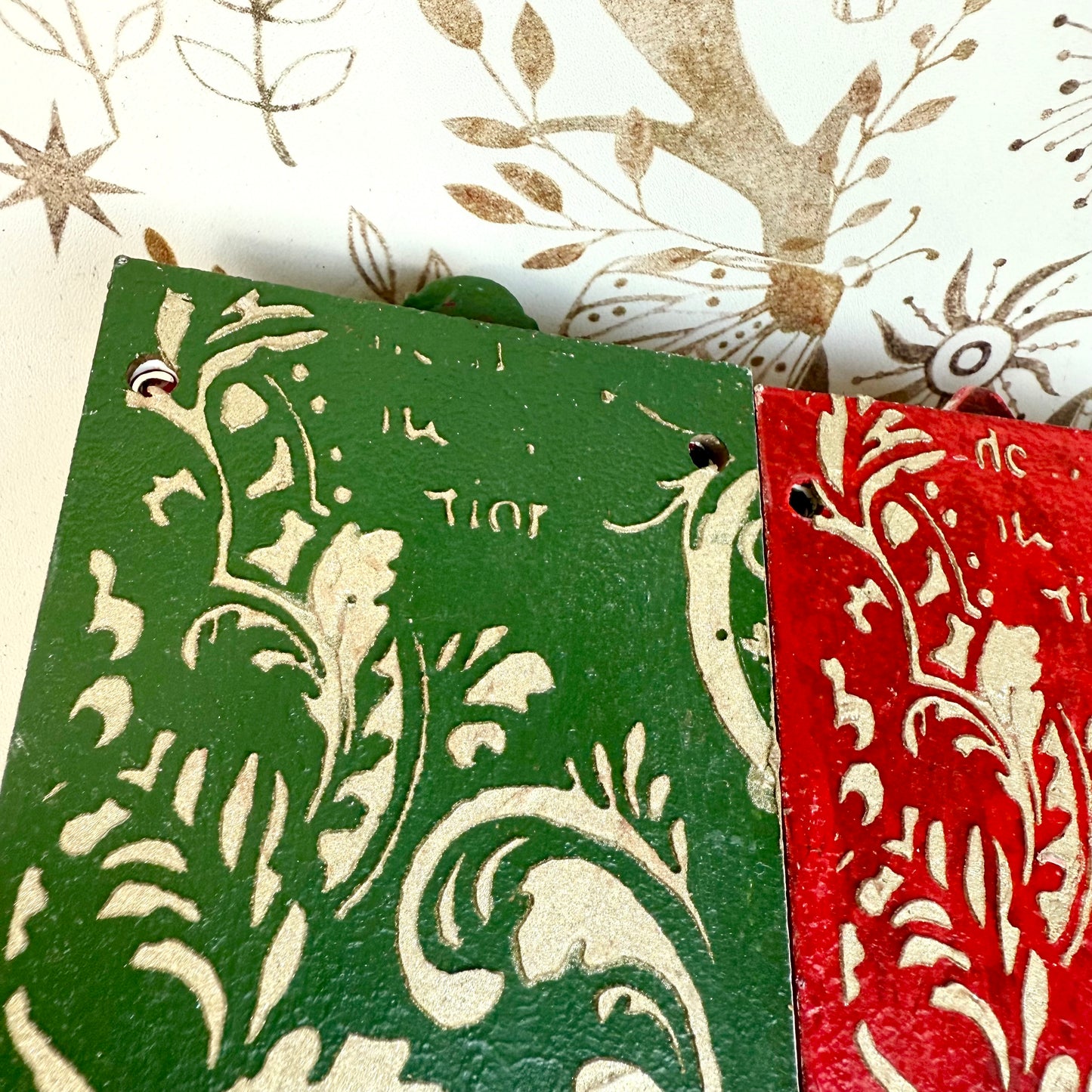 Bild handbemalt 3er Set Weihnachten