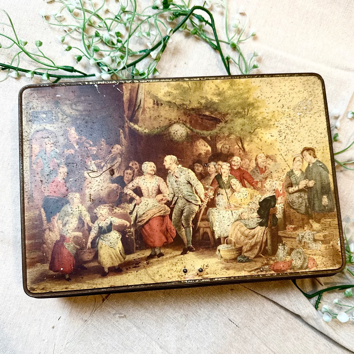 Schatulle Biedermeier Stil