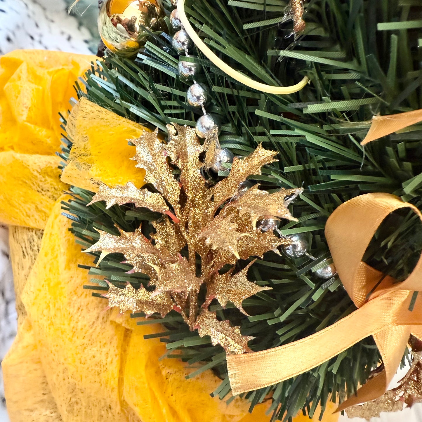 Weihnachtsbaum orange