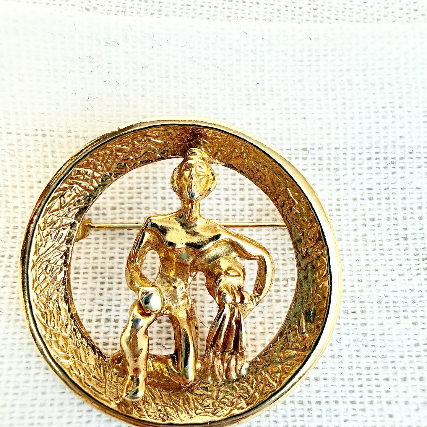 Trifari Sternzeichen Brosche Wassermann