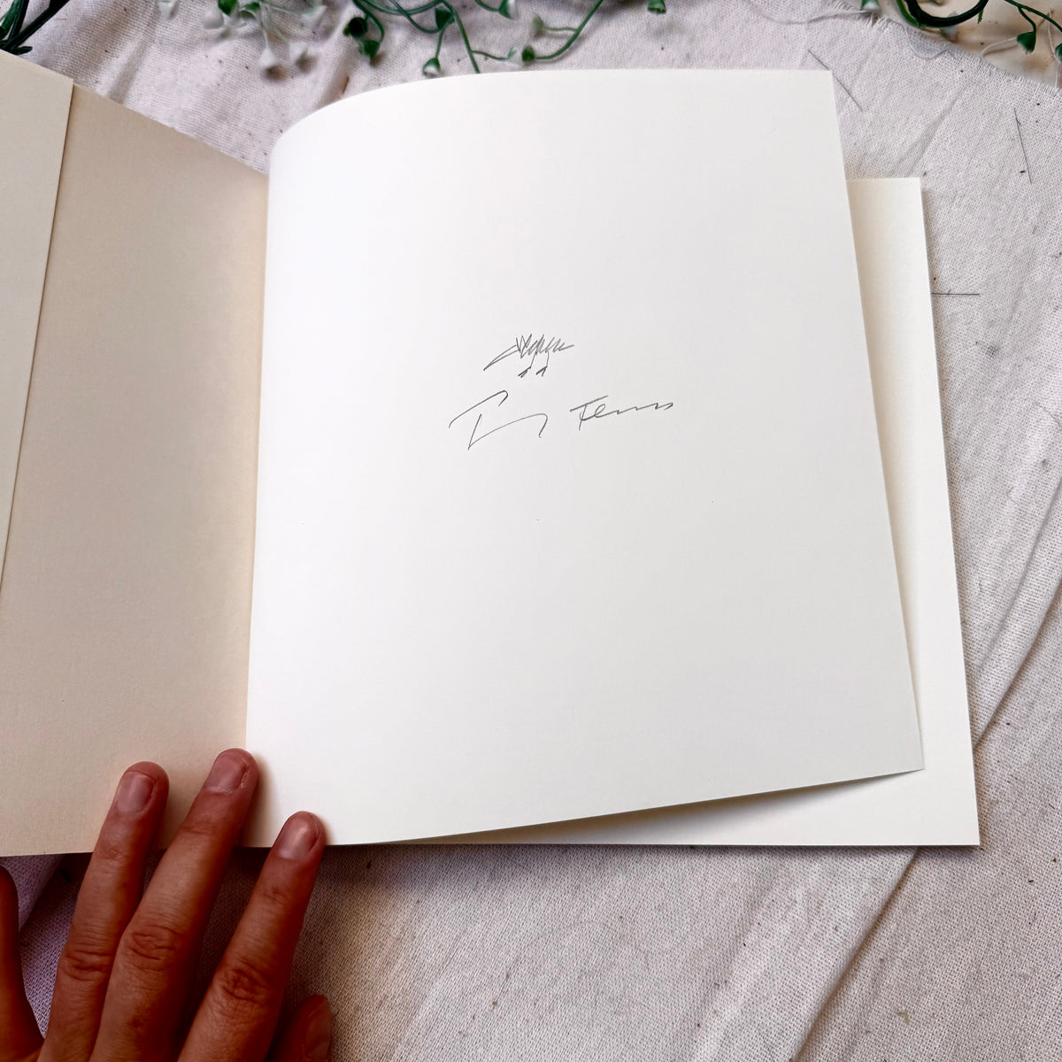 Signiertes Paul Flora Buch