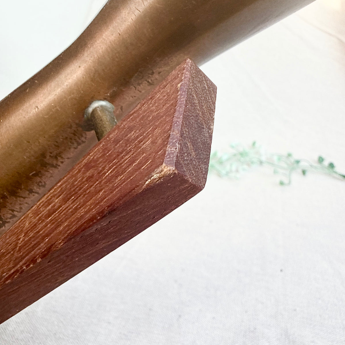 Kupfer Vase Teak