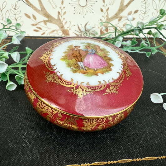 Limoges Pompadour Dose pink