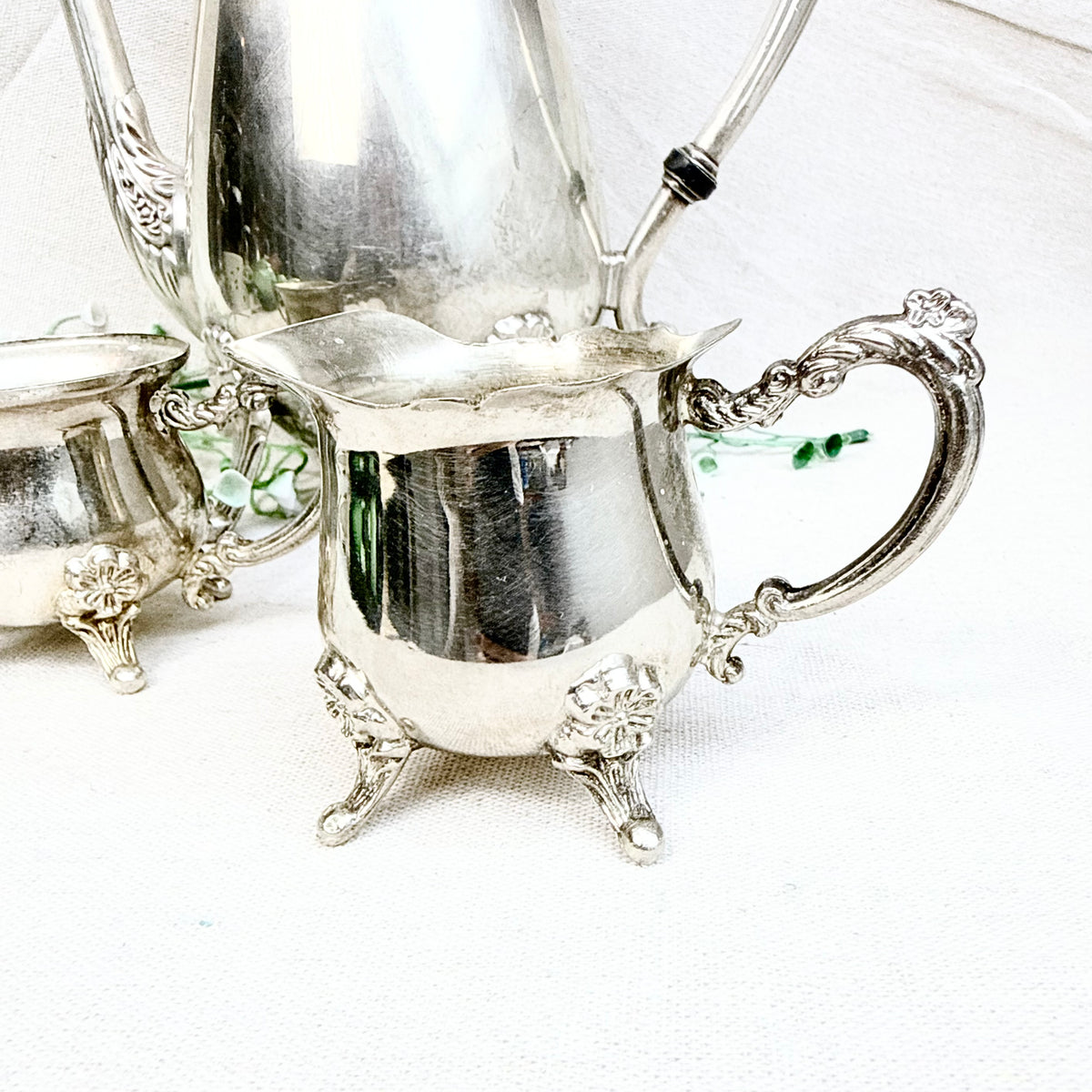 Kaffee Set Zinn