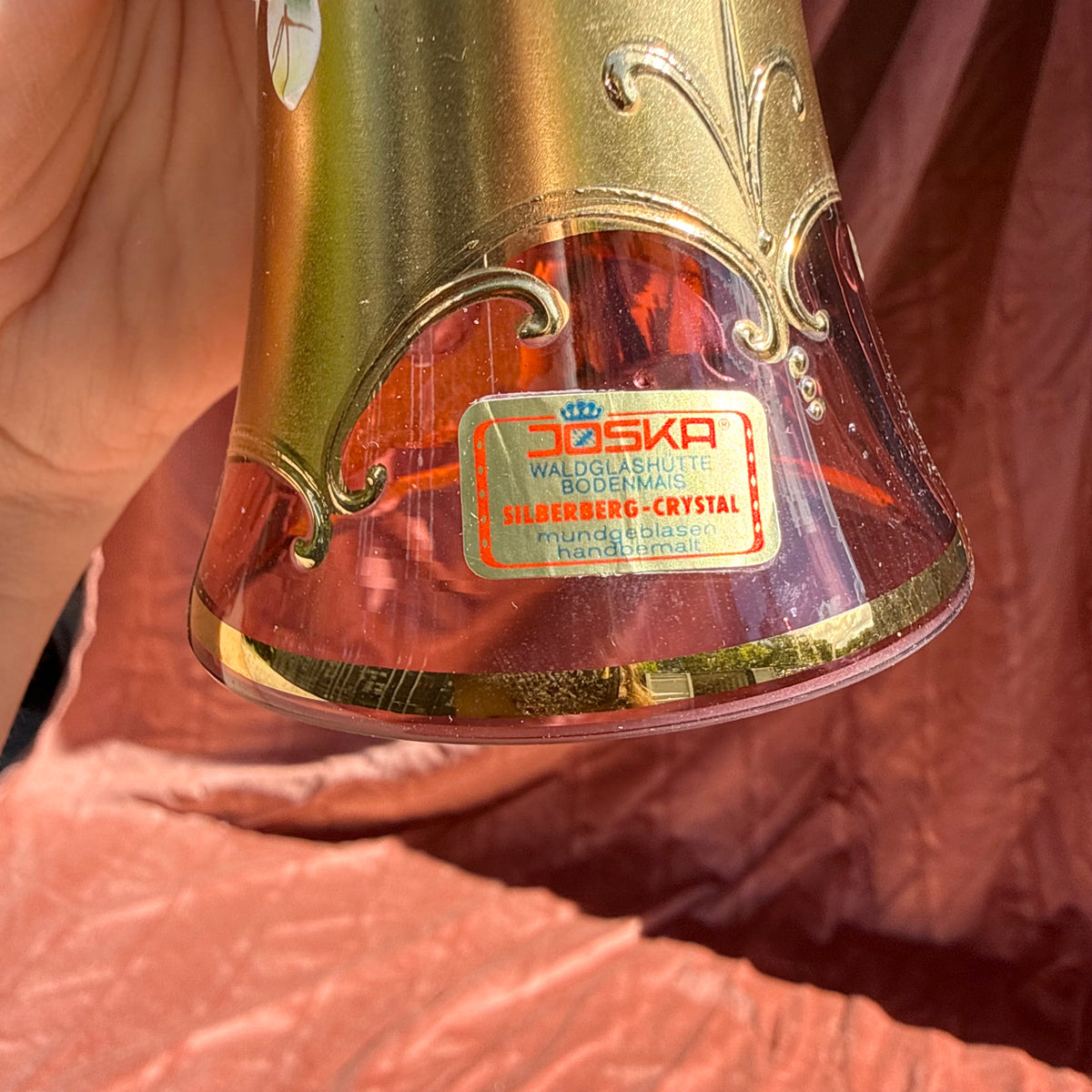 Glasglocke Joska handgemacht