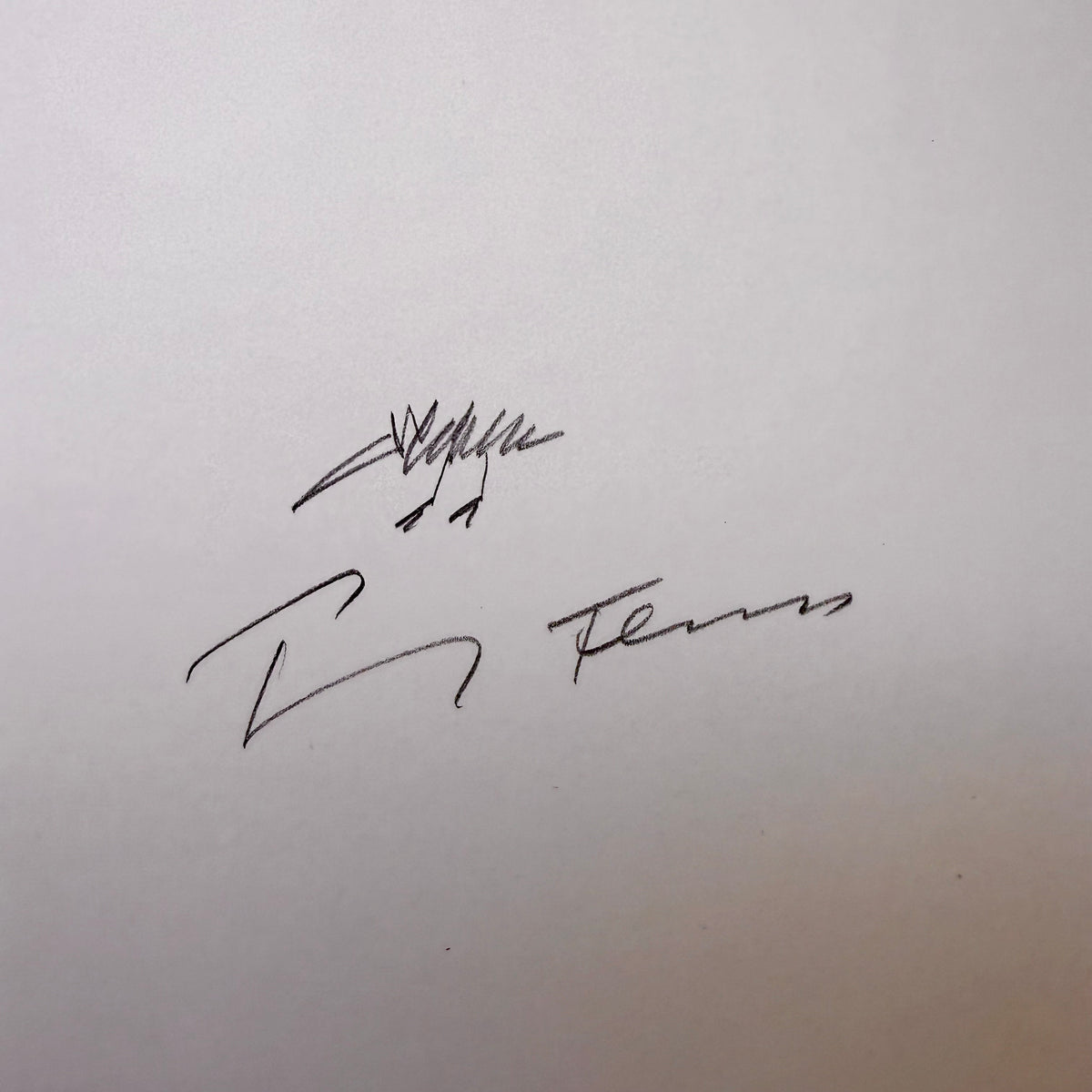 Signiertes Paul Flora Buch