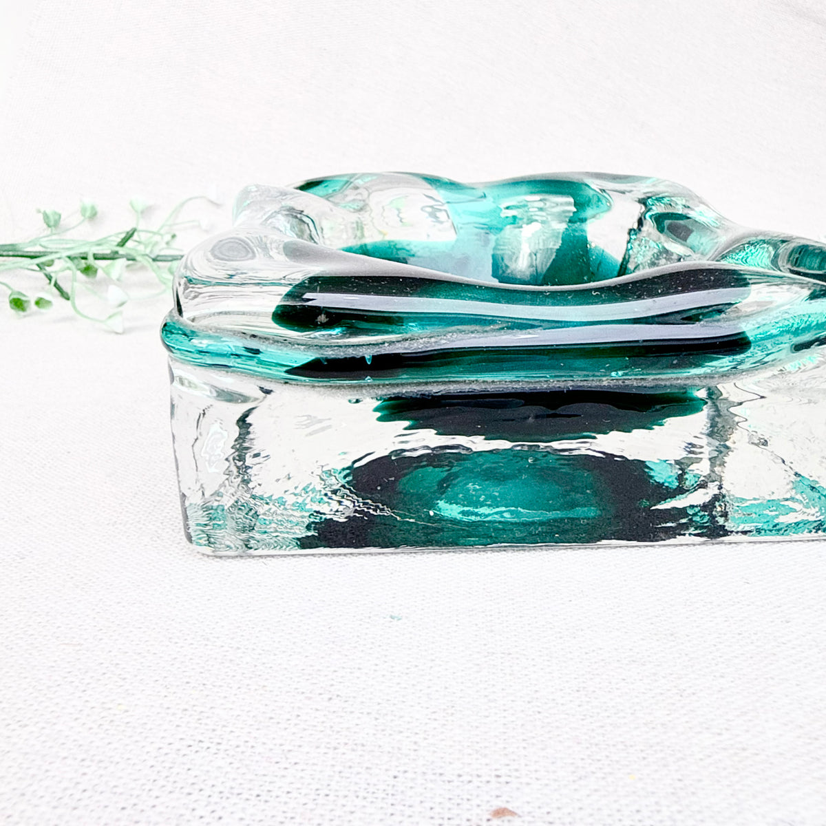 Aschenbecher Murano grün